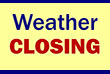 Weather Closing