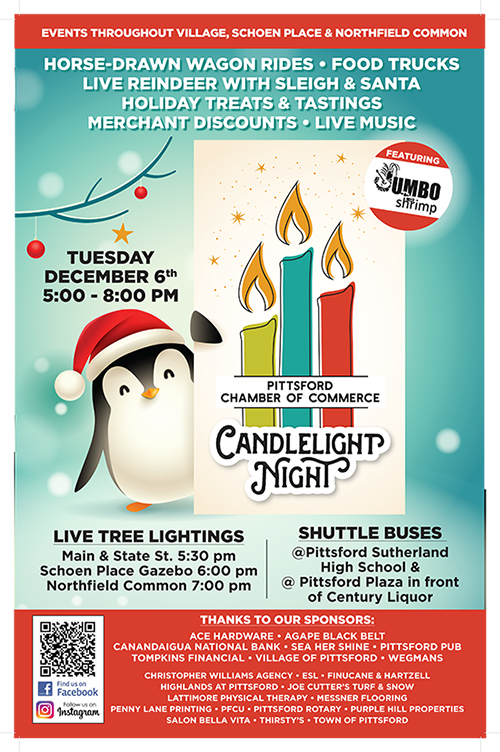 Chamber's Candlelight Night is Tuesday, December 6, 2022, From 58 PM