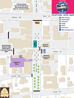 Music Fest Site Map