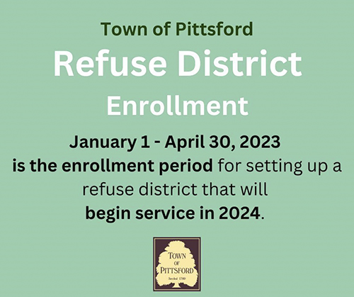 Pittsford Refuse Districts