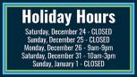 Library 2022 Holiday Hours