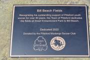 Bill Beach Fields Dedication