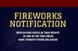 Fireworks Cancellation Notification