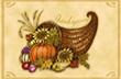 Thanksgiving cornucopia