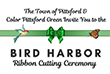 Bird Harbor ribbon cutting webicon